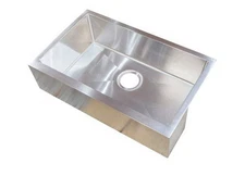 Lippert 389910 27X16X7 Single Bowl Stainless Steel Sink