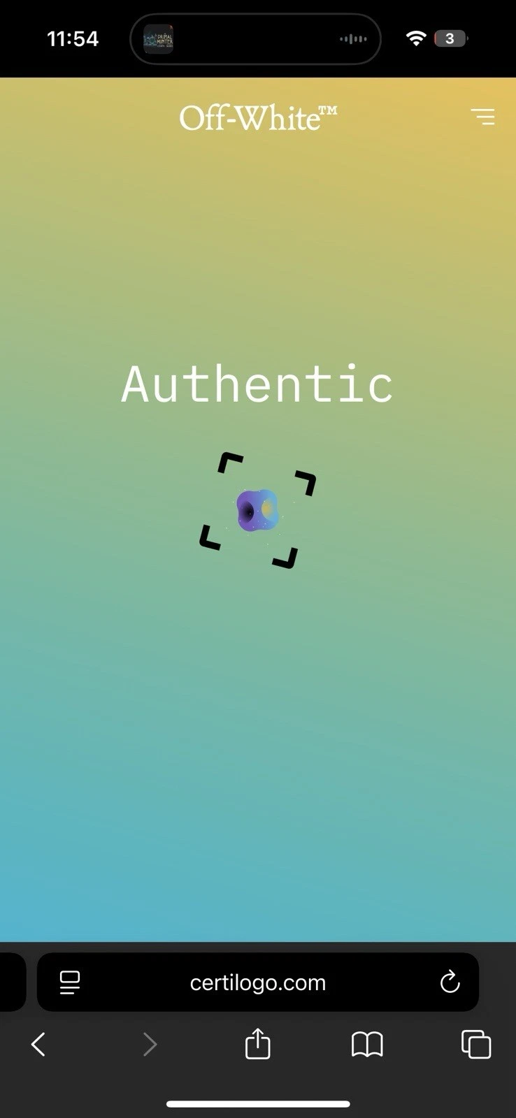 OFF WHITE Autentica felpa con cappuccio uomo bianco sporco logo lavanderia effetto invecchiato taglia XL 2013