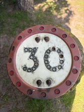 Vintage 30 MPH English Road Sign Reflectors 12