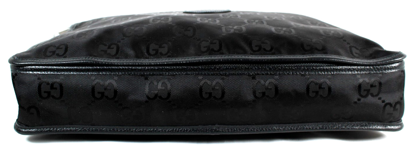 GUCCI Black GG Logo Print Canvas Large OFF THE GRID Packing Cube Travel Bag thumbnail 8