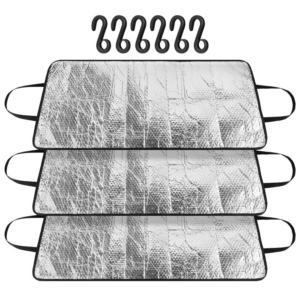 Cubiertas de compresor de aire acondicionado de 3 piezas para unidad de pared de aire acondicionado exterior Foto 4 de 4