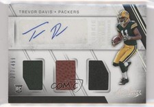 2016 Panini Absolute Rookie Premiere Materials 77/499 Trevor Davis #239 Auto i6j