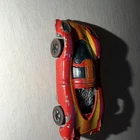 Hot Wheels Redline Porsch 917 1969 Orange Flying Colors Rare Plastic Base - HC