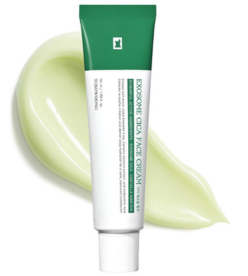TOSOWOONG Exosome CICA Face Cream - Daily Soothing Moisturizer for Breakouts and