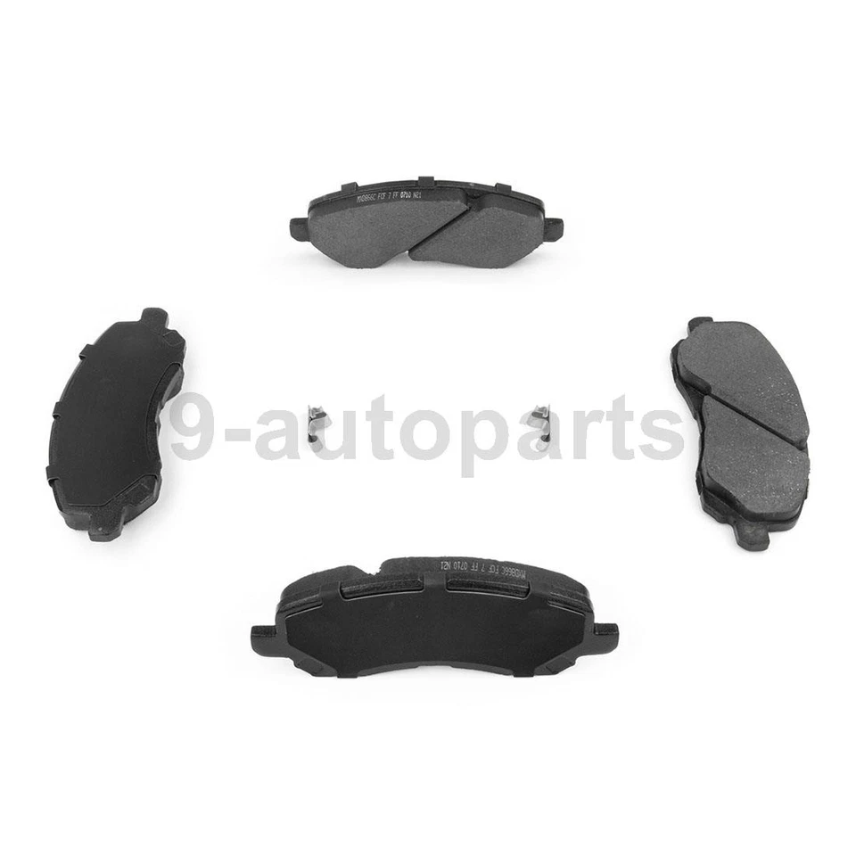Front Ceramic Brake Pads Rear Brake Shoes kit For 2003 2004 Mitsubishi Outlander - Image 2 of 4