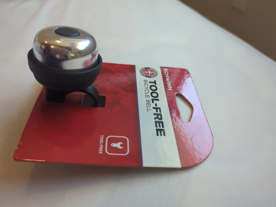 Schwinn Tool-Free Bicycle Bell New In Package Universal Fit Easy Install - Image 4 of 4