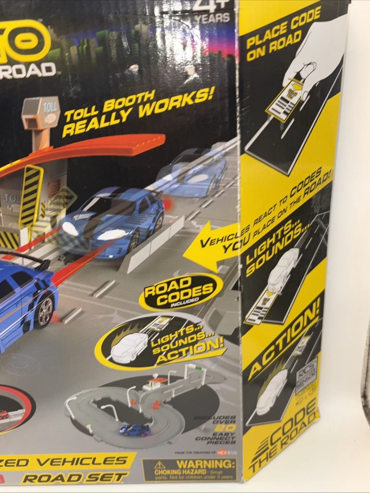 Tagamoto Code the Road Toll Booth Road Set With 1 Motorized Vehicle Easy Connect - Image 3 of 4