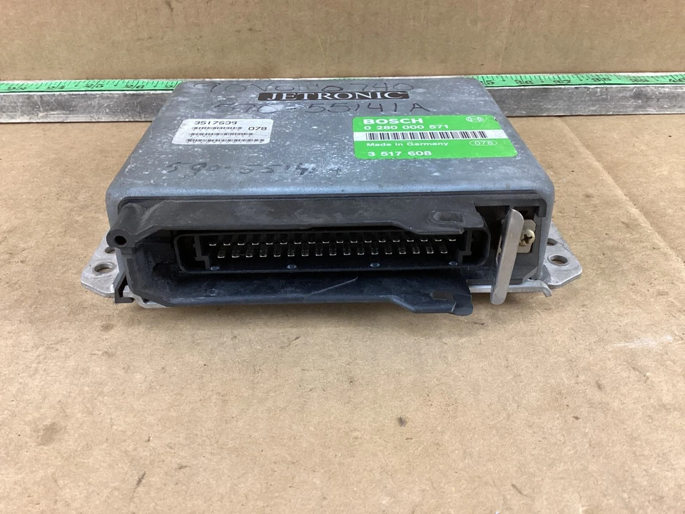 1989 - 1993 Volvo 740 módulo de controle de motor ECU ECM 0280000571 - Imagem 3 de 4