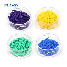 100Pcs Dental Medical Plastic Wedges Tooth Gap Wedge Safety Holes 134  L/M/S/XS