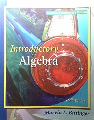 Introductory Algebra - GOOD