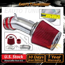 Short Ram Air Intake Kit + RED Filter for 14-16 Mazda3 Mazda6 2.5L L4