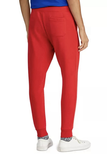 NWT Polo Ralph Lauren Men’s Red Double Knit Jogger Pants Sz XL - Picture 3 of 15