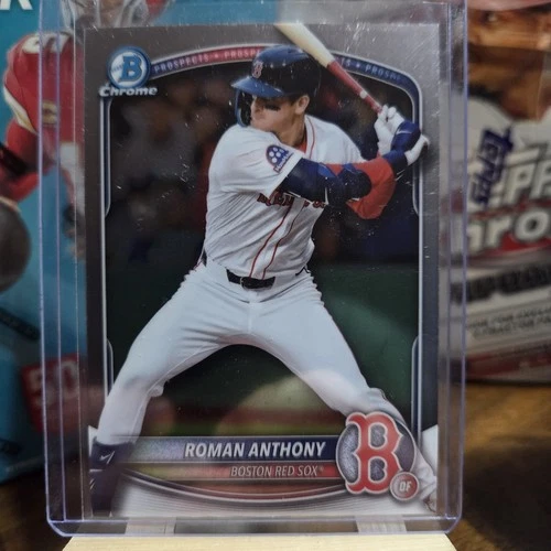 2025 Bowman Chrome Prospects Roman Anthony Rookie Card