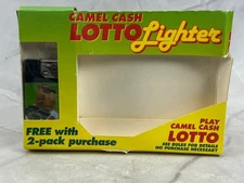 VINTAGE 1993 Scripto Tokai Play Camel Cash Lotto Disposable Lighter w/ Box (NEW)
