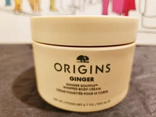 ORIGINS Ginger Souffle Whipped Body Cream FULL SIZE 6.7oz/200ml, NEW