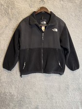 THE NORTH FACE Fleece Youth L 14-16 Boys Denali Polartec Full Zip Jacket Black