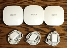 eero J010001 Mesh Wi-Fi Router System 3-Pack – Dual-Band