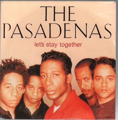 Pasadenas Let's Stay Together 7'' vinyl Netherlands Columbia 1992 B/w more time
