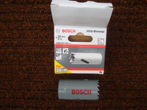 BOSCH 32mm HSS BI METAL HOLESAW 2608584109