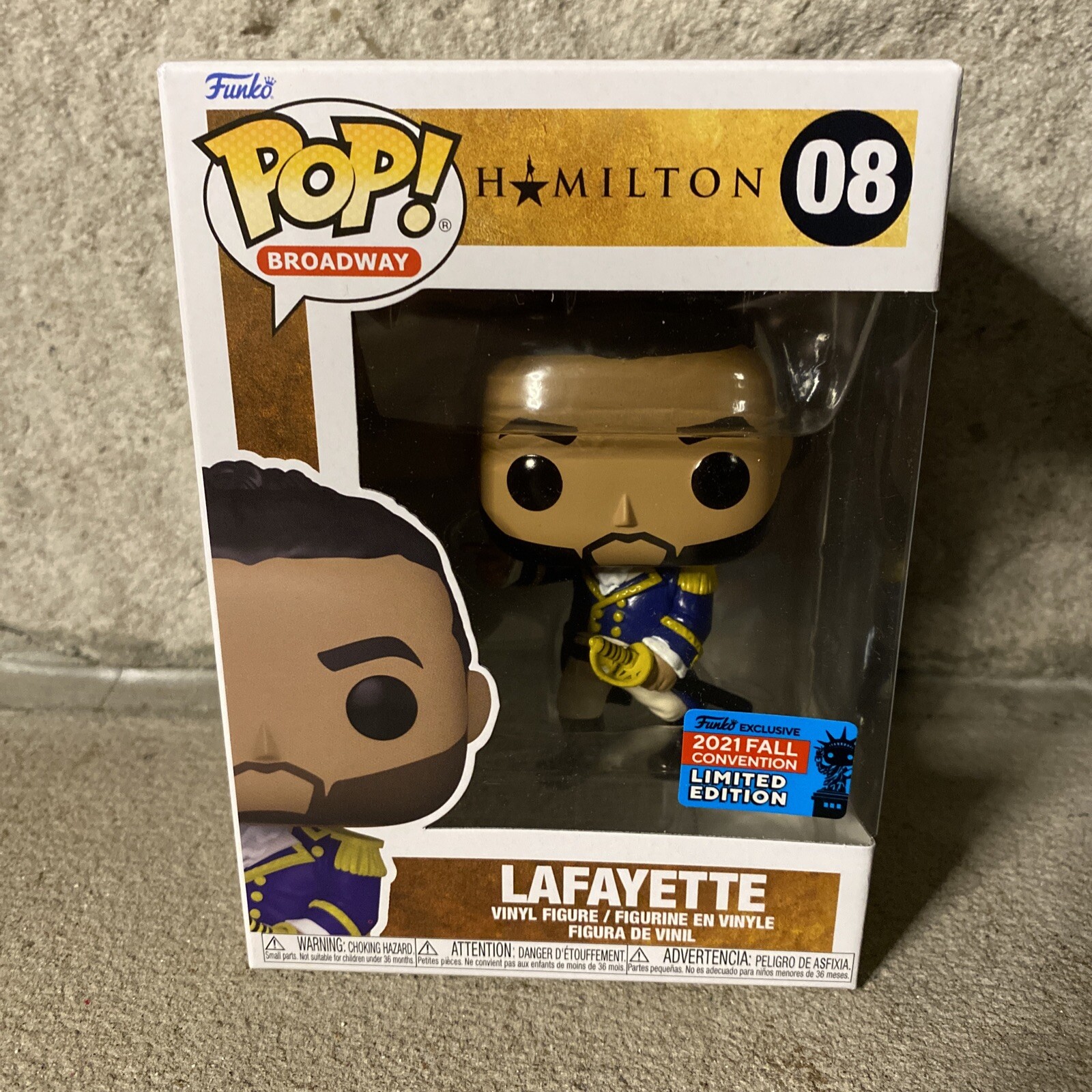 En Oferta Funko Pop! Broadway Hamilton Vinyl Figure #08 - Lafayette