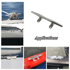 1x Boat Deck Rope Cleat Heavy Duty Base Mooring Cleat for Marine Yacht Parts New