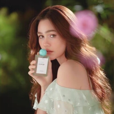 Madame Fin x Chompoo Araya LUCKY CLOVER Perfume CONTENTED Collection 55 ml.