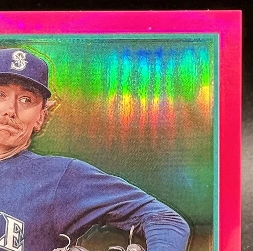 2023 Topps Chrome Update Rookie Card #USC99 Bryce Miller Magenta /399 Mariners - Image 3 of 4