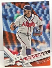 Arodys Vizcaino 2017 Topps MINI On Demand #300 - ORANGE Parallel #'d 1/25 BRAVES