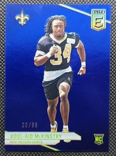 2024 Panini Donruss Elite Kool-Aid McKinstry Blue Parallel /99 Rookie #195 RC