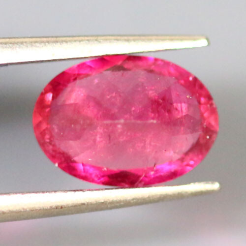 1.49_cts TOP LUSTER OVAL 100% NATURAL RUBILITE TOURMALINE_MOZAMBIQUE - Picture 2 of 2