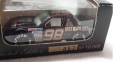 Jimmy Spencer Diecast 1/64 Moly Black Gold #98 Race Daze Limited Edition Toy Car