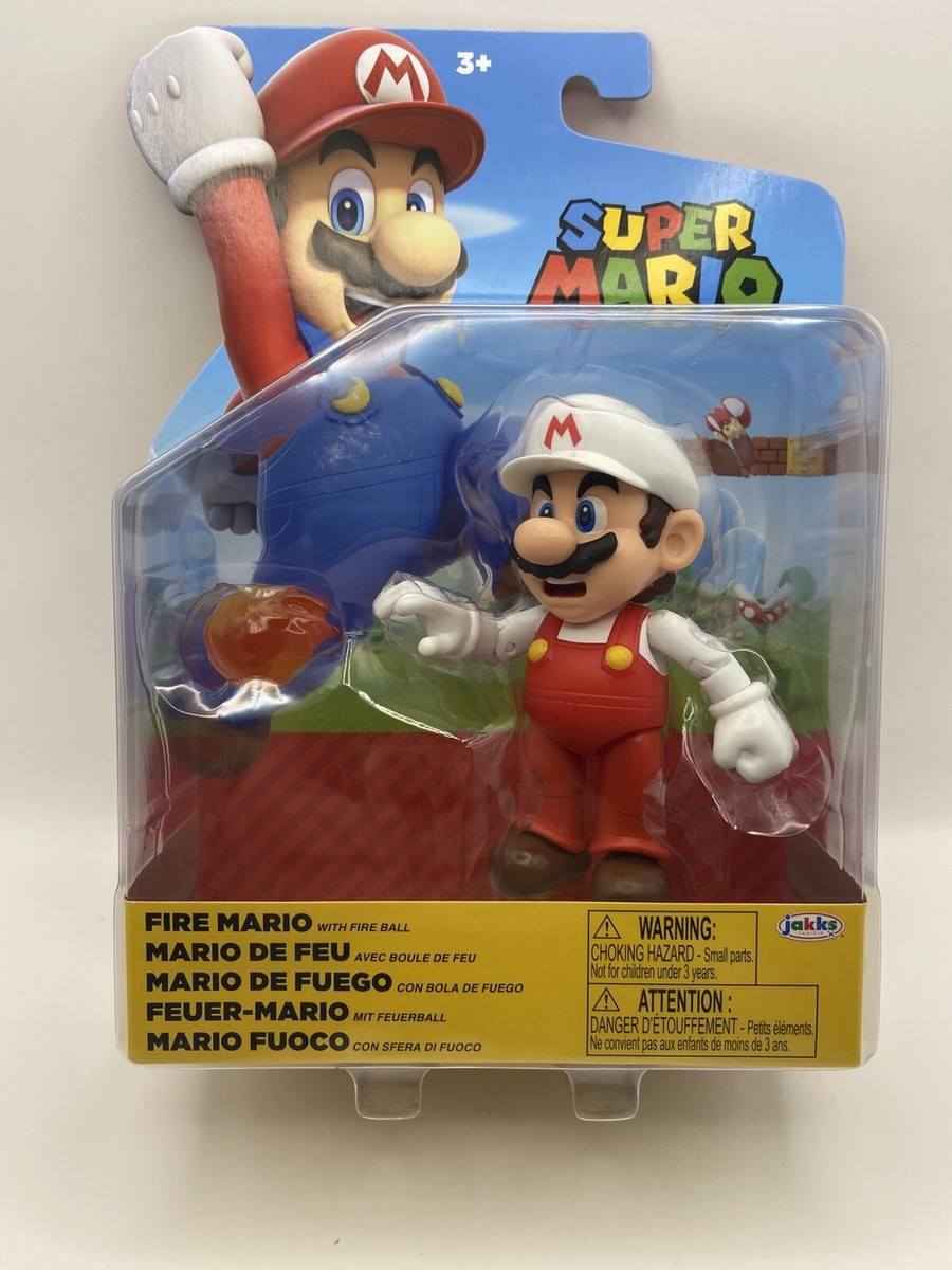Lego Mario Fuoco Super Mario Fuoco 90cm Peluche Gigante, Originale
