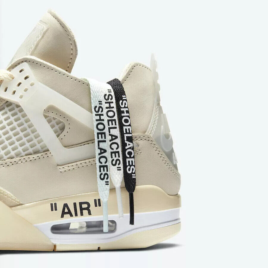 Off-White × Nike WMNS Air Jordan 4 SP Sail CV9388-100 Off-White × Nike WMNS Air Jordan 4 SP Sail CV9388-100