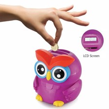 Money Jar Box Electronic LCD Digital Pound Cash Coin Counter Piggy Bank Saving