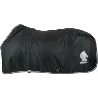 CLASSIC EQUINE Classic Black Stable Sheet with Closed Front (CENS22CBK)