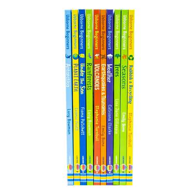 Usborne Beginners Our World 10 Books Collection Box Set