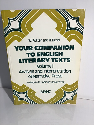 Your Companion to English Literary Texts, 2 Vols.... | Buch | Zustand akzeptabel