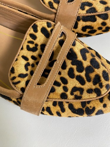 Mocassini ballerine leopardati Vionic Savannah donna taglia 9,5 pelle pelo di vitello - Foto 10 di 13
