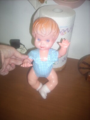 vintage Puppe Marke C S cm.27..lesen....