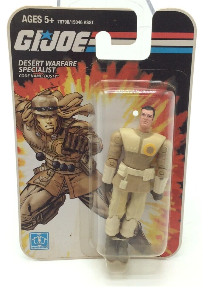 Hasbro G.I. Figura de acción Joe Desert Warfare Specialist DUSTY Foto 2 de 4