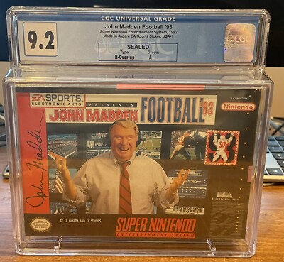 スーパーファミコン - SFC★JOHN MADDEN FOOTBALL&#39;93 SNES 海外版 SFC☆JOHN MADDEN FOOTBALL´93 SNES 海外版