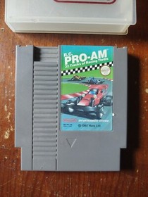 R.C. Carrito Videojuego Pro-Am (Nintendo Entertainment System 1987) NES + Estuche