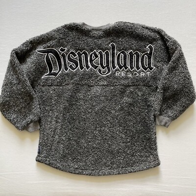 Disneyland Disney Parks Official Spirit Jersey Fuzzy Sherpa Long Sleeve  Size S