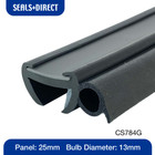 Caravan Motorhome Window Rubber Seal & Grey Insert (CS784G). Fits 25mm Panel