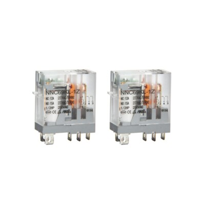 2 pcs Power Relay Replacement for Omron G2R-1-SND(S) 24VDC G2R-1-SND DC24(S)
