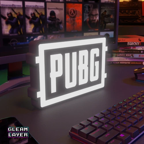 PUBG PlayerUnknown's Battlegrounds LED Lightbox Sign