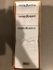New Vintage Initialed “A” Handkerchiefs, pack of 3