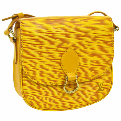 LOUIS VUITTON MINI SAINT CLOUD CROSS BODY BAG YELLOW EPI M52219 AK38565h | eBay