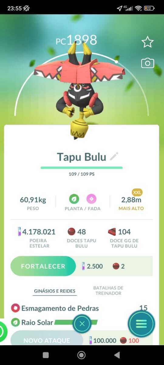 Pokémon Go Trade Rare XXS - XXL (Showcase)