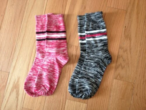 Calcetines de poliéster negro XOXO para De mujer